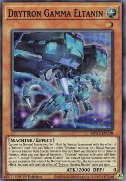 Yu-Gi-Oh! TCG: Drytron Gamma Eltanin (MP21)