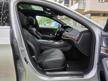 Mercedes Klasa S W222 Limuzyna 350 Blue TEC 258KM 2015 MERCEDES LONG S 350d 4MATIC, V6 3.0l diesel 258KM 1 właściciel od nowości, zdjęcie 36