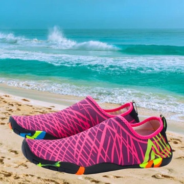 Туфли Barefoot Quick-Beach красные