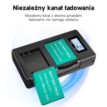 3 шт., 1800 мАч, аккумулятор LP-E17 + зарядное устройство ЖК-дисплея для Canon EOS RP 250D 200D M3 M5 M6