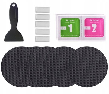 Zestaw 5 Sztuk Mocne Łaty do Naprawy Trampoliny + Akcesoria