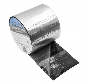 Taśma Bitumiczna Dekarska Bauhus Uszczelniająca 15cm/10mb Aluminium