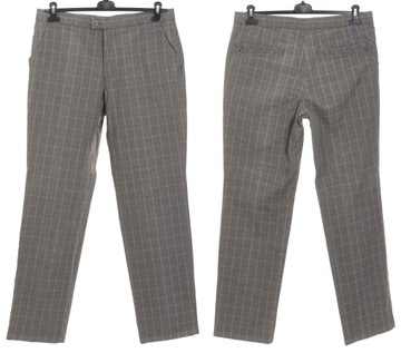 SPRINGFIELD codzienne spodnie męskie w kratkę W36 L33