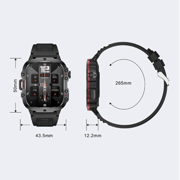 СМАРТ-ЧАСЫ МУЖСКИЕ СПОРТИВНЫЕ СМАРТ-ЧАСЫ