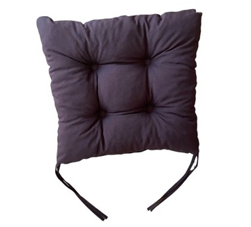 ТРАПЕЗ ГРАФИТ подушка на стул