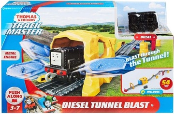 TOMEK TRACKMASTER TUNEL LOKOMOTYWA DIESEL KOLEJKA