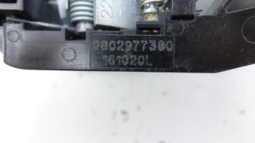 CITROEN C3 C4 PEUGEOT PARTNER 2013 - STOJAN KLIKA DVEŘE LEVÉ 9802977380