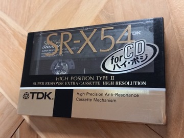 TDK SR-X 54 Kaseta magnetofonowa