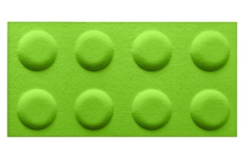 PANELE ŚCIENNE KLOCKI 60X30 CM ZAGŁÓWEK FILCOWE