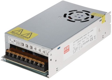 Zasilacz impulsowy 12V/25A/B regulowany
