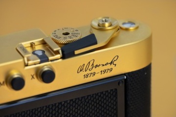 Unikat - Leica M4-2 Gold - 100 Jahre Oskar Barnack