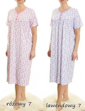 Комфортная хлопковая ночная рубашка ELA MEGA PLUS SIZE