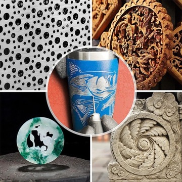 КОНЦЕВЫЕ ФРЕЗЫ ПО МЕТАЛЛУ, 10 ШТ, КАРБИД ВОЛЬФРАМА, ЦЕНТРИРОВАННЫЙ ТВЕРДЫЙ КАРБИД