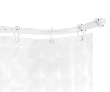 DRĄŻEK DO ZASŁONY PRYSZNICOWEJ KĄTOWY 70X110X70