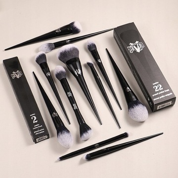 10Pcs Makeup Brushes Set Cosmetic Foundation