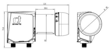 КОНВЕРТЕР TWIN INVERTO BLACK ULTRA POLSAT NC+ вес.F