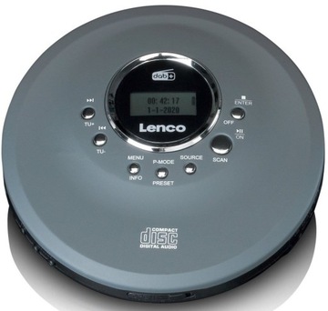 Discman Lenco CD-400 CD MP3 ESP RDS DAB+ РАДИО