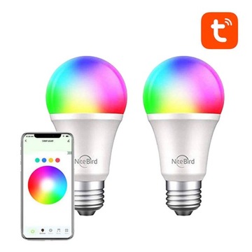 2x Smart żarówka RGB WiFi Tuya Gosund WB4