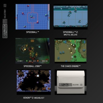 EVERCADE #22 — игровой набор Bitmap Brothers 1