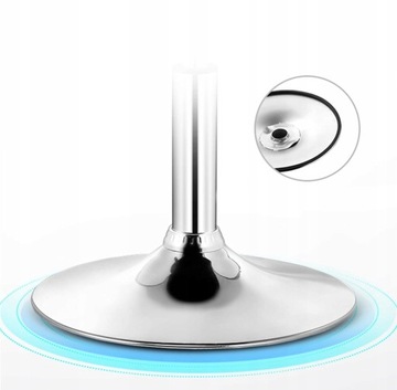 Барный стул для парикмахерских, регулируемый стул, сиденье LOFT, черный