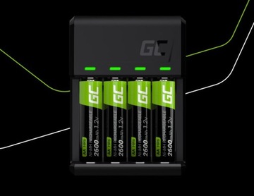 Green Cell VitalCharger - Зарядное устройство для аккумуляторов AA AAA R6 R03