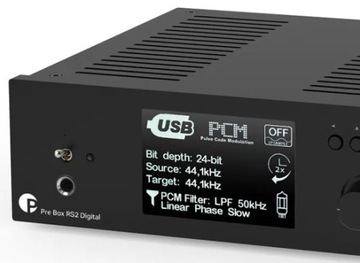 PRO-JECT PRE BOX RS2 ЦИФРОВОЙ ПРЕДУСИЛИТЕЛЬ ЦАП