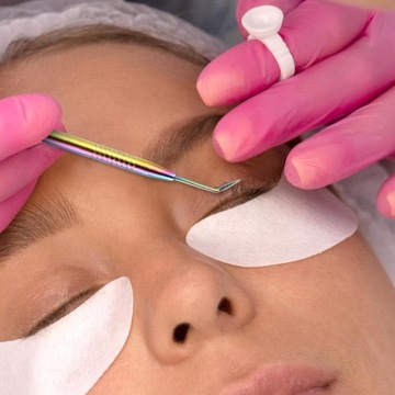 2 sztuki narzędzi do liftingu rzęs, stal nierdzewna, grzebień do przedłużan