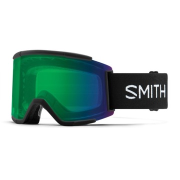 GOGLE SMITH SQUAD XL BLACK CHROMAPOP EVERYDAY GREEN + SZYBA CHROMAPOP STORM