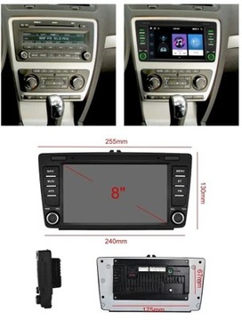 РАДИО GPS ANDROID SKODA OCTAVIA 2 YETI USB 1/16 ГБ