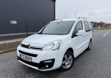Citroen Berlingo II Van Facelifting 2015 1.6 VTi 98KM 2016 Citroen Berlingo MultiSpace 1.6i 98ps PDC 5Drzwi Tylko117TysPrzebiegu JakN