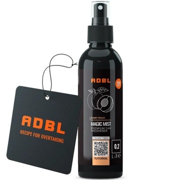 ADBL Magic Mist Sunny Peach 0,2L+ zawieszka
