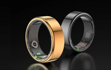 SMARTRING COLMI R02 РАЗМЕР SMART RING 19,8 ММ. 10 IP68 МОНИТОР ДЛЯ СНА, ЧЕРНЫЙ