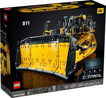 LEGO 42131 Technic STEROWANY BULDOŻER CAT D11