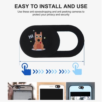 KAMERA KOMPUTEROWA KAMERA BLOKUJĄCA NAKLEJKA KAMERA