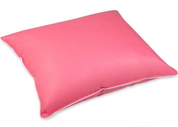 PODUSZKA 50X60 PUCH PIERZE 100% BAWEŁNA RÓŻ