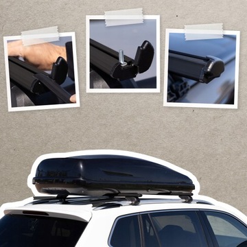 KUFR STŘEŠNÍ ZÁKLADNÍ NOSNÍKU NA STŘEŠNÍ NOSIČ DO MAZDA TRIBUTE I 2000-2005
