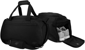 СУМКА ДЛЯ СПОРТИВНОГО ФИТНЕСА 4F SOLID, ЧЕРНАЯ, 25 Л