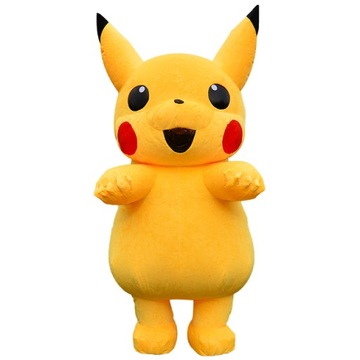 GIGANT 2,5m Pokemon Pikaczu kostium dmuchany