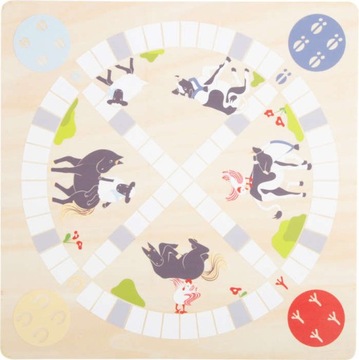 НАБОР КИТАЙСКИХ ДЕРЕВЯННЫХ НАСТОЛЬНЫХ ИГР 4 В 1