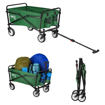 Складная туристическая коляска Nils Camp NC1602 Зеленый