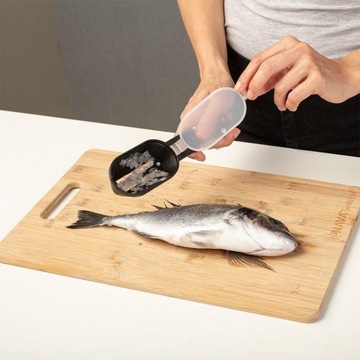 Скребок для рыбы, овощечистка, овощечистка, чистка, контейнер, нож