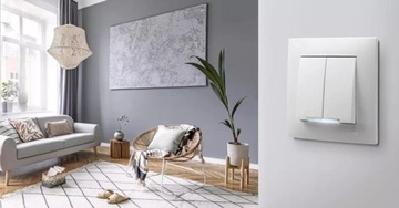 Ospel Szafir biały gniazdo / gniazdko pojedyncze bez ramki