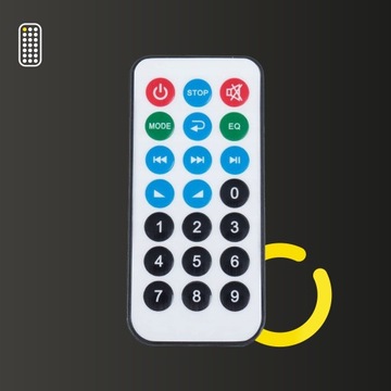 СТРОИТЕЛЬНЫЙ РАДИОДИНАМИК Беспроводной портативный USB SD AUX РАДИО 1800 мАч