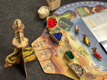 Вставка подходящая для игры Everdell Far Shore, контейнеры