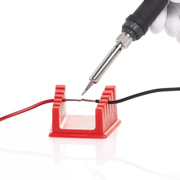 UCHWYT DO LUTOWANIA ŁĄCZENIA KABLI TRZECIA RĘKA TECHREBAL