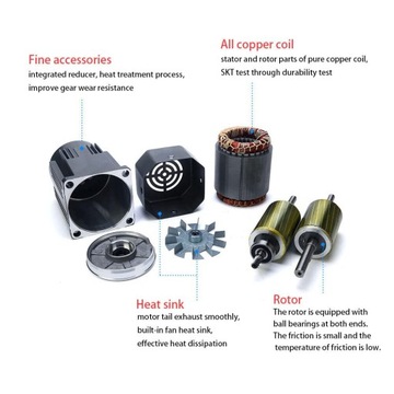 Однофазный асинхронный двигатель переменного тока 220 В 120 Вт