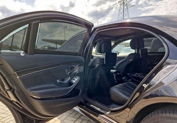 Mercedes Klasa S W222 Limuzyna wersja długa AMG S 63 AMG 585KM 2016 Mercedes-Benz Klasa S 63 AMG 4MATIC L Salon Polska Niski przebieg Desig, zdjęcie 17