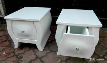 MATTE WHITE тумбочка прикроватная