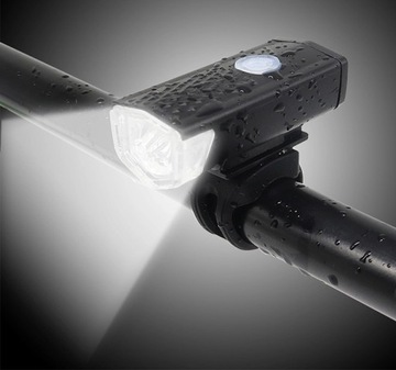 НАБОР ВЕЛОСИПЕДНЫХ ФОНАРОВ ДЛЯ ВЕЛОСИПЕДА ПЕРЕДНИХ И ЗАДНИХ СВЕТОДИОДНЫХ