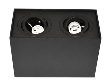 ДВОЙНОЙ ГАЛОГЕННЫЙ СВЕТОДИОДНЫЙ ПОТОЛОЧНЫЙ СВЕТИЛЬНИК 2X GU10